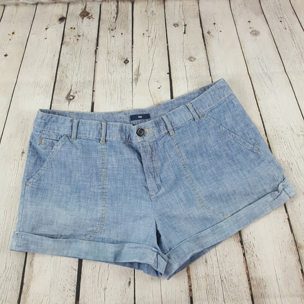 Gap Chambray Shorts (10)